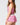 *Pink Plaid* (Lounge Flutter Shorts)